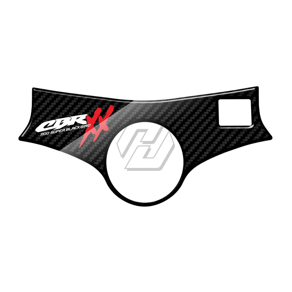 3D Carbon-look Upper Triple Yoke Defender Case for Honda CBR1100XX 1996-2006 Motorcycle Triple Yoke Defender