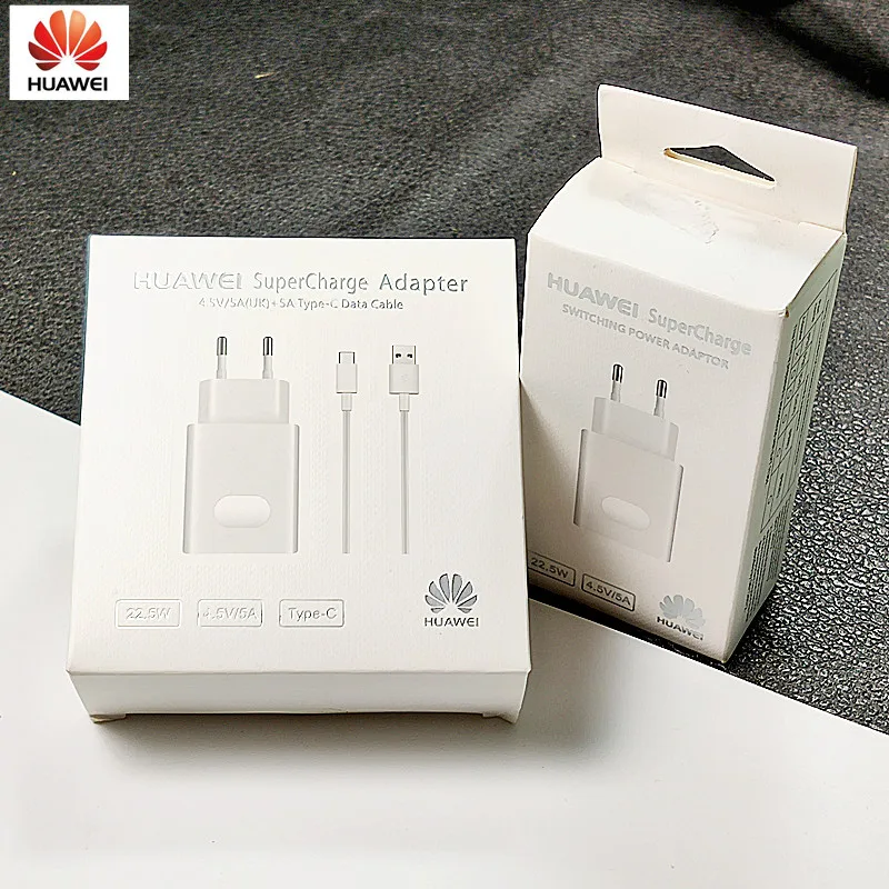 huawei быстрое зарядное устройство USB SuperCharge адаптер 4.5A usb type C кабель для P20 Lite mate 9 10 P10 Pro honor NOTE 10 V20 V10