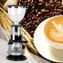 220 В/350 Вт Коммерческая итальянская Мясорубка большой емкости, бытовая электрическая кофемашина, Настольная мельница из нержавеющей стали