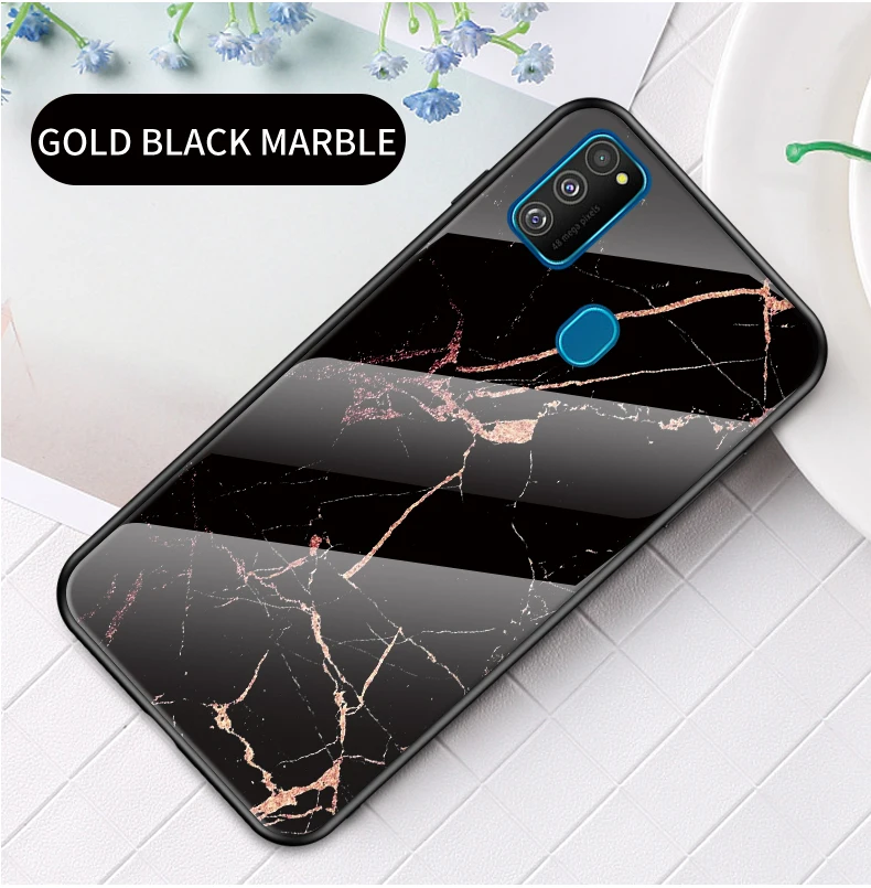 Стекло Мрамор чехол КРЫШКА ДЛЯ samsung Galaxy M30S A10S A20 A30 A40 A50 A60 A70 A80 A90 A7 s8 s9 s10 note 8 9 10 плюс Чехол