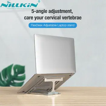 

NILLKIN Laptop Stand, Laptop Holder, Multi-Angle Stand Heat Release , Adjustable Foldable Notebook Stand laptop stand aluminium