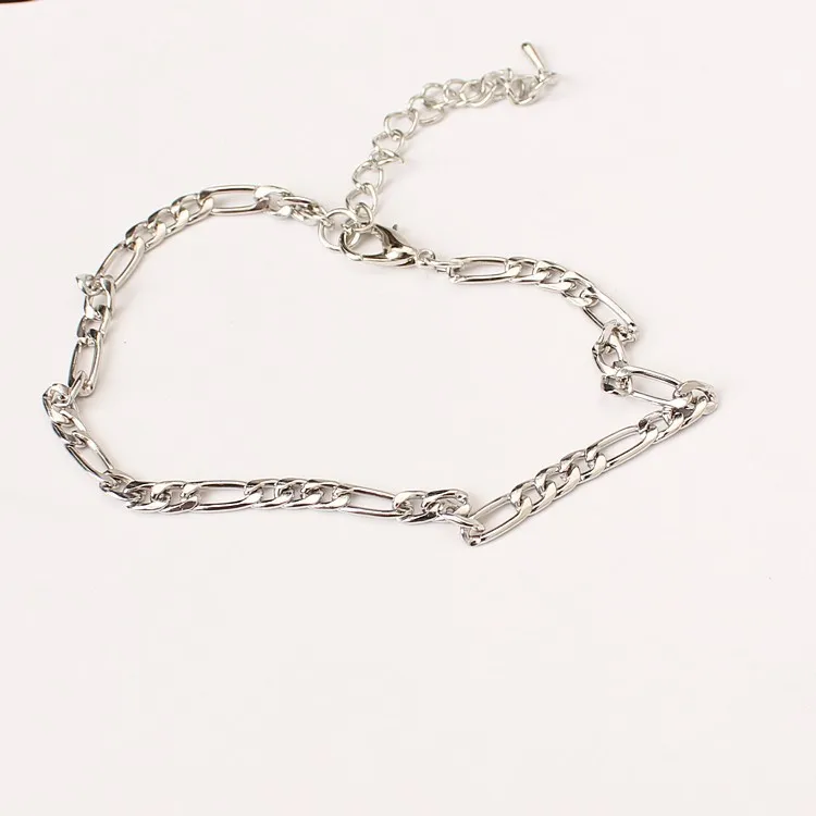 

2018 New Style Europe And America Accessories Fashion Simple Versitile Metal Chain Women's Feet Pendant Called Pure Necklace