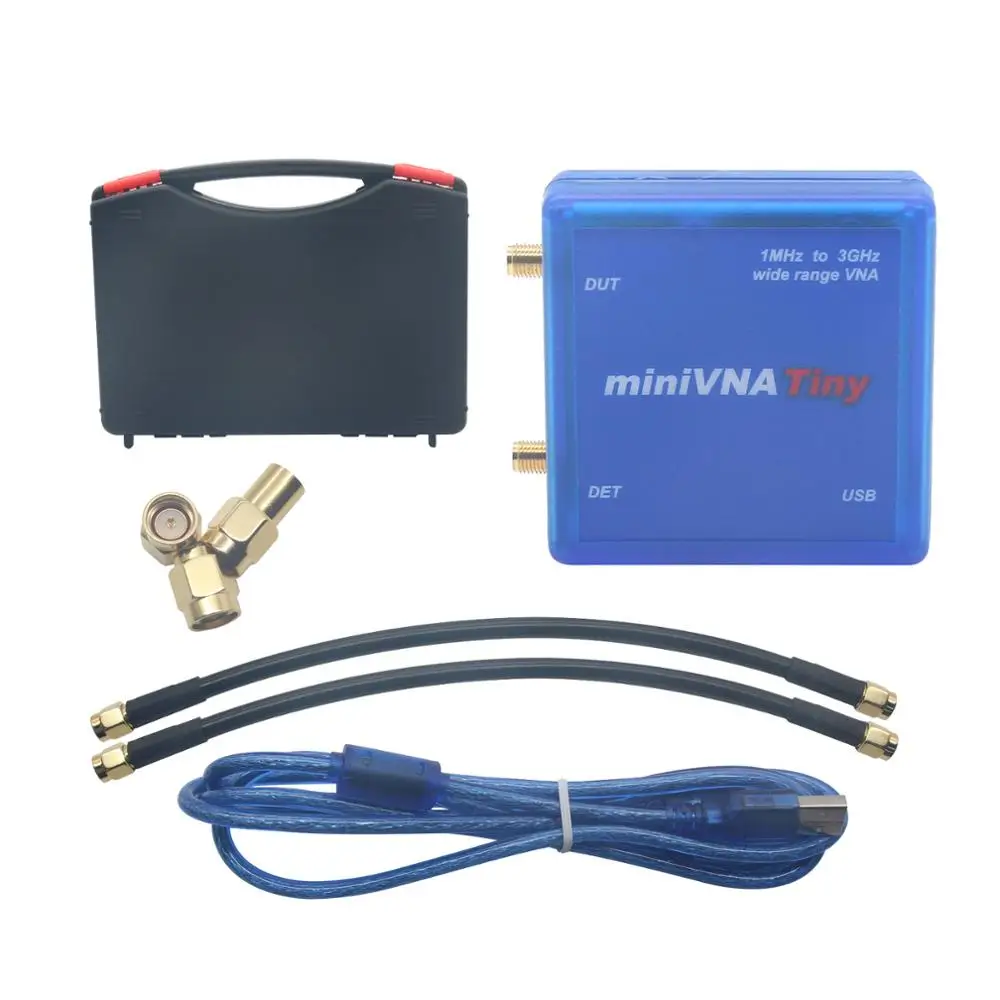 

VNA 1M-3GHz Vector Network Analyzer Kit miniVNA Tiny VHF/UHF/RFID RF Antenna Analyzer VNA Signal Generator SWR/S