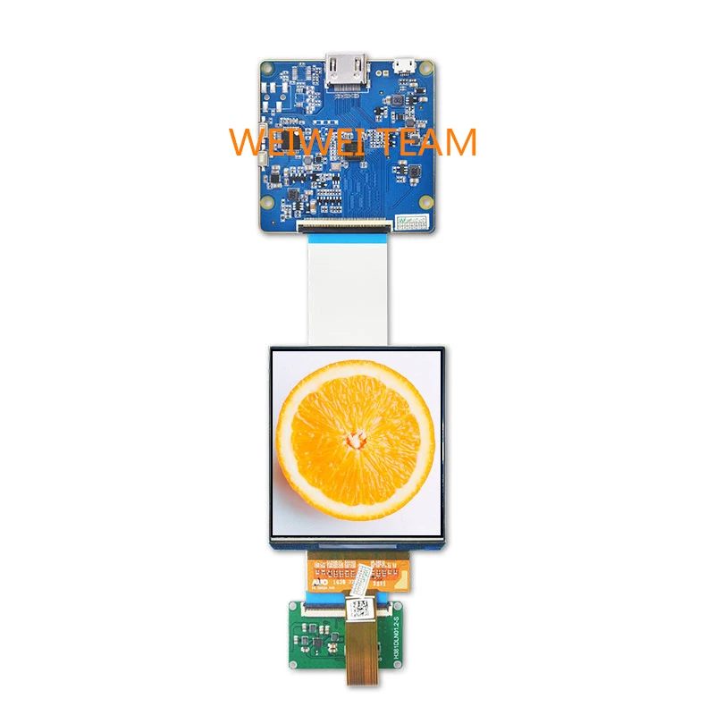 Wisecoco 3,81 дюймовый OLED дисплей высокой яркости 360 нит 1080x1200 AM-OLED панель HDMI MIPI привод плата для HMD VR AR экран