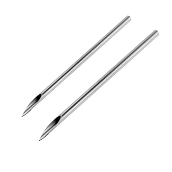 

200PCS Sterile Body Piercing Needles 16 Gauge Navel Ear Nose 16G & 18G
