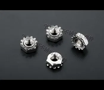 

500pcs/lot Stainless steel K-nuts K kep nut M3 M4 M5 M6