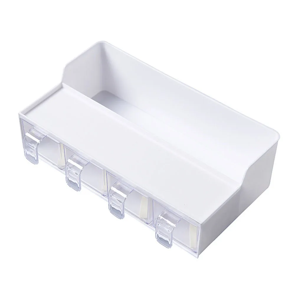 Nordic whit Multi-Function Spice Jar Seasoning Box Kitchen Rack Storage Utensils Supplies Salt Pepper Cumin Powder Seasoning Flavor Tools - Цвет: Nordic whit