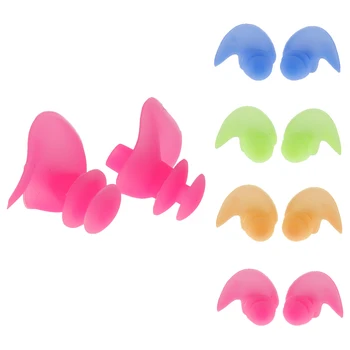 

Unisex Surfing Earplug Swimming Ear Plug Soft Silicone Ears Plugs Swim Earplugs with PVC Storage Case