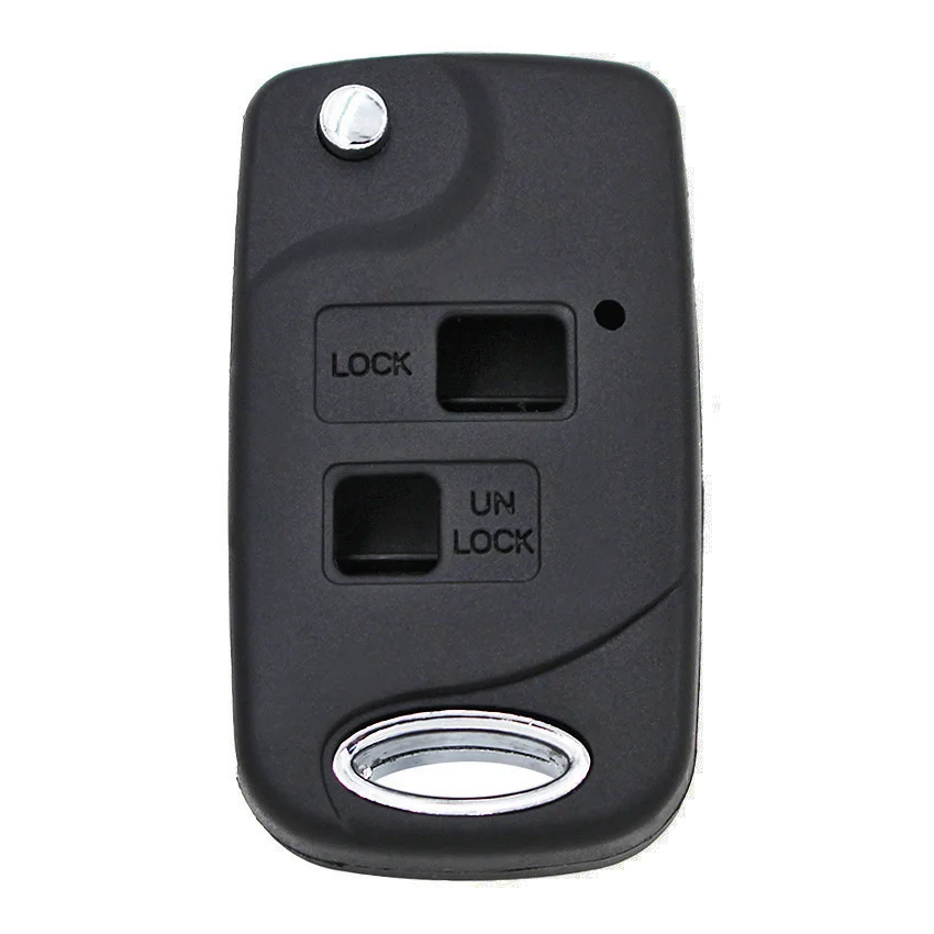For Lexus IS200 GS300 LS400 RX300 2 Button CONVERSION Flip Remote Key Fob Case 