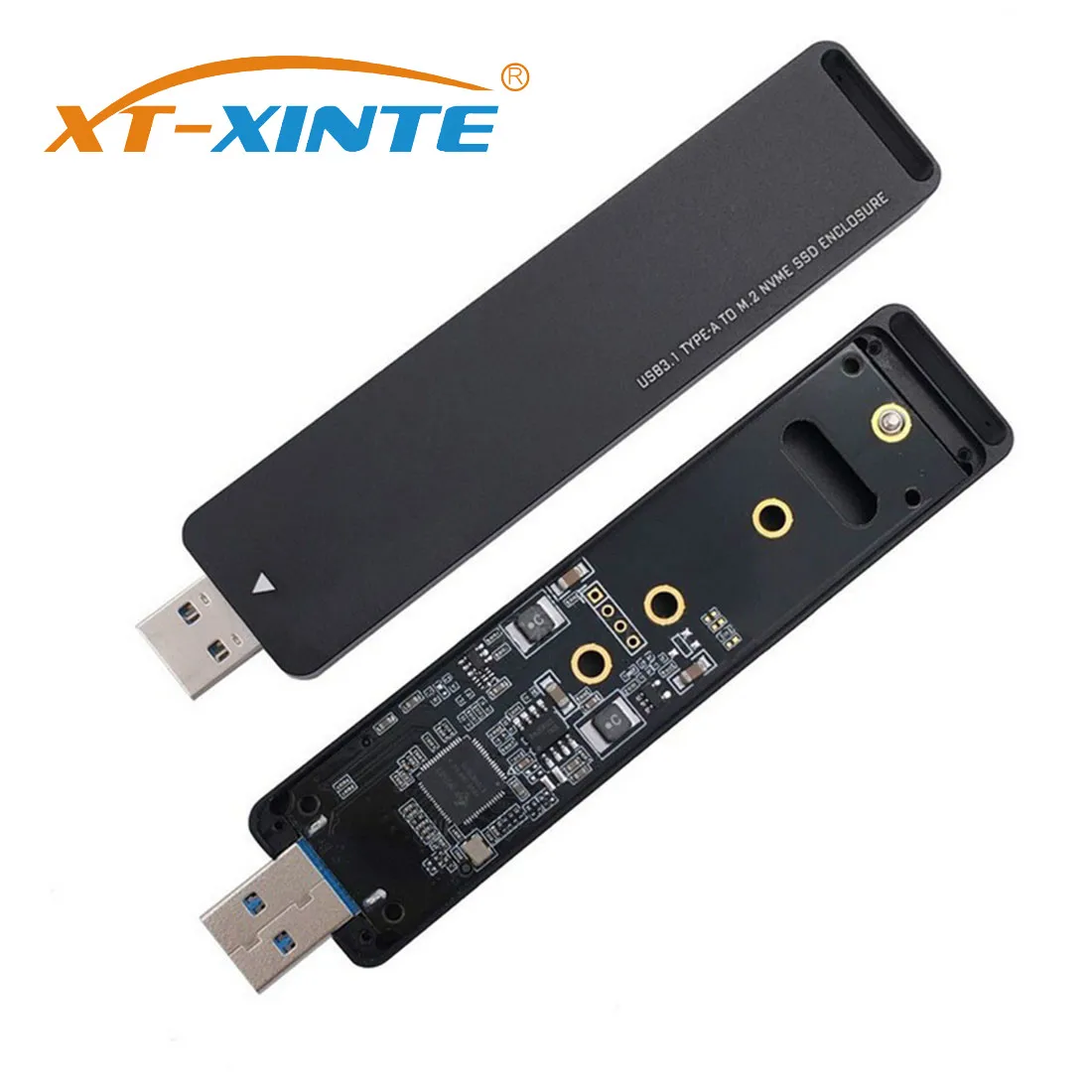 XT XINTE USB 3 1 для Nvme M key M.2 NGFF SSD Box чехол внешний конвейер PCBA адаптер флеш диск корпус
