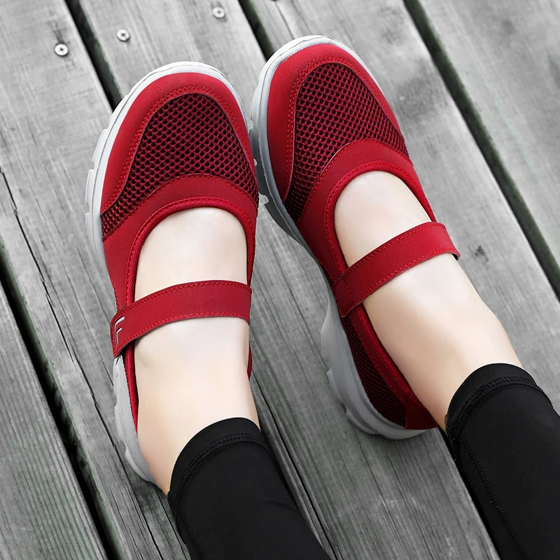 

Women Flats Shoes Summer Mesh Sneakers Breathable Casual Shoes Women Loafers Lady Soft Walking Sneaker Boat Shoe Zapatos Mujer99