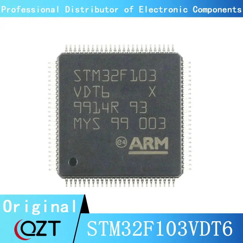 10pcs/lot STM32F103 STM32F103VD STM32F103VDT6 LQFP-100 Microcontroller chip New spot