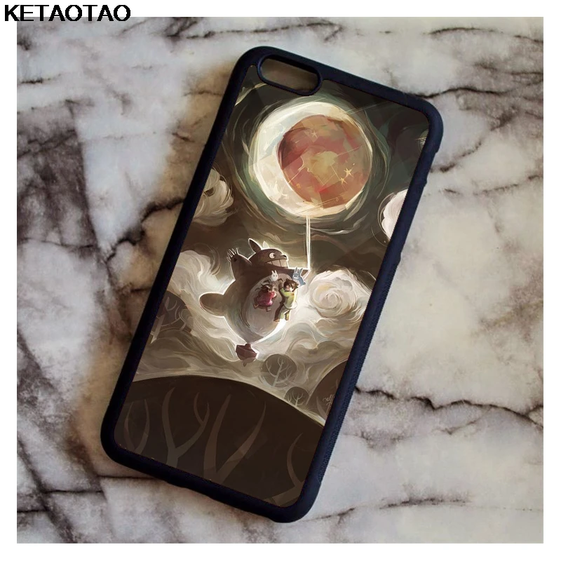 KETAOTAO Мой сосед Тоторо студия Ghibli для samsung galaxy S4 S5 S6 S7 S8 S9 S10 edge Note чехол Мягкий ТПУ резиновый силиконовый - Цвет: Золотой