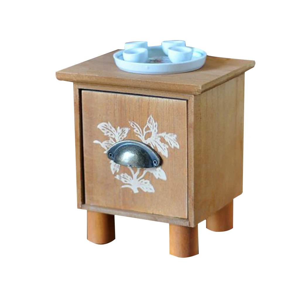 

Photography Props Tea Table Set Accessories Wood Easy Install Take Photos Infant Newborn Baby Mini Gift Chair Decoration Posture