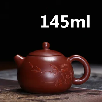 

Teapot Yixing Zisha Clay Chinese Porcelain Teapots Tea pot Ceramic 145ml New Arrived High Quality With Gift Box
