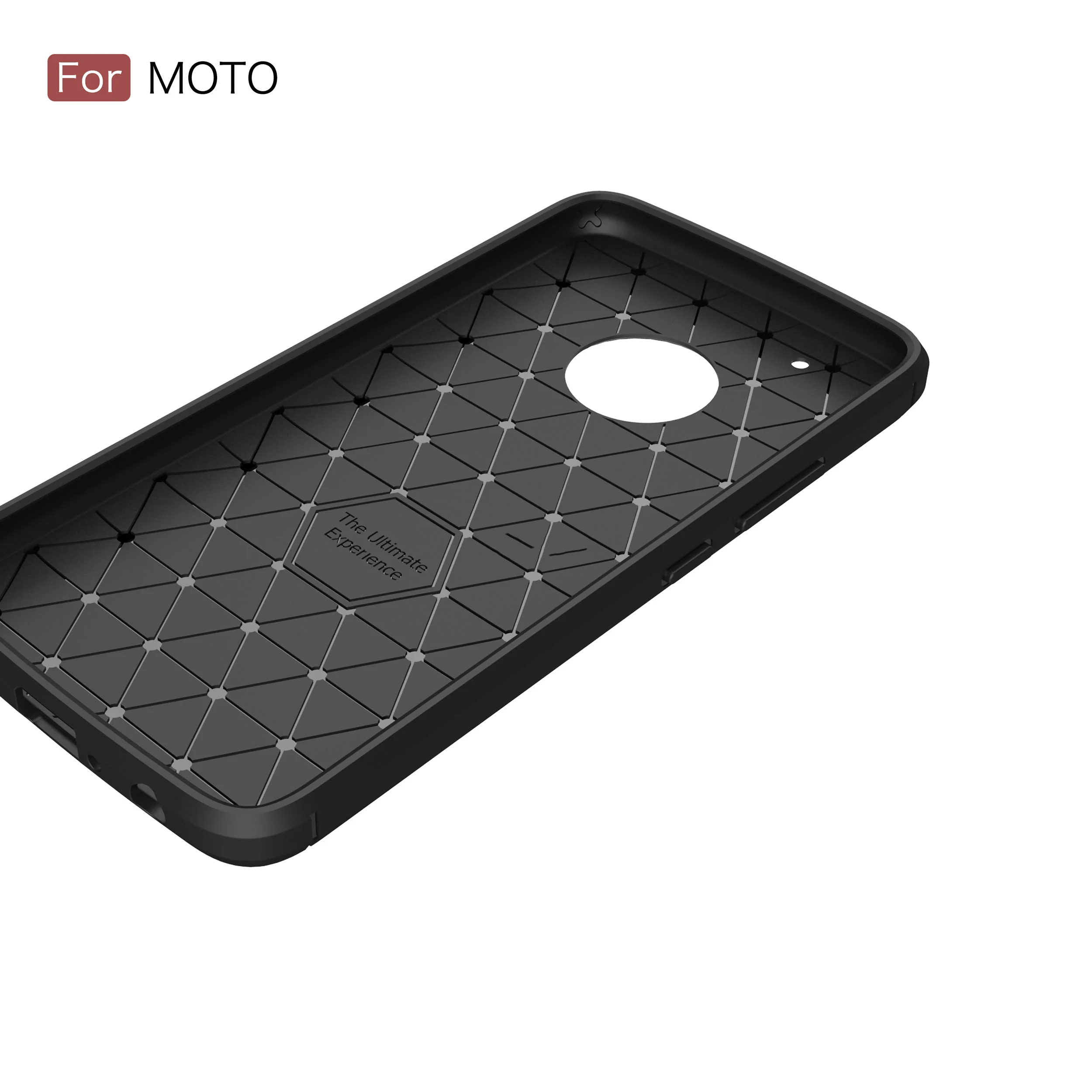Чехол для Motorola MOTO E3 G3 G4 E4 Z2 c pIay PIUS текстура из углеродного волокна Силиконовый противоударный защитный бампер, чехол для телефона