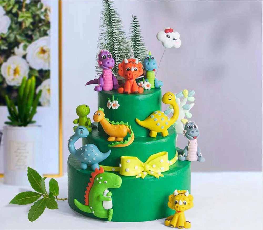 Dinosaur Theme Parti Cake Topper Dinosaur Jungle Safari Birthday Party Decor Boy Dinosaur Cake Decor Jurassic World Party Decor Party Diy Decorations Aliexpress