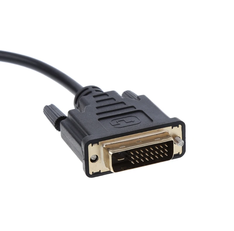 DisplayPort DP To DVI 24+ 1 Dual Link Pin Мужской Соединительный кабель Золотой видео/аудио