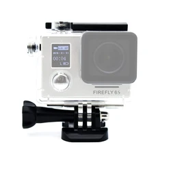 FIREFLY ABS Waterproof Protective Case for Action Cameras - Wide - angle/Undistorted Version (No distortion)