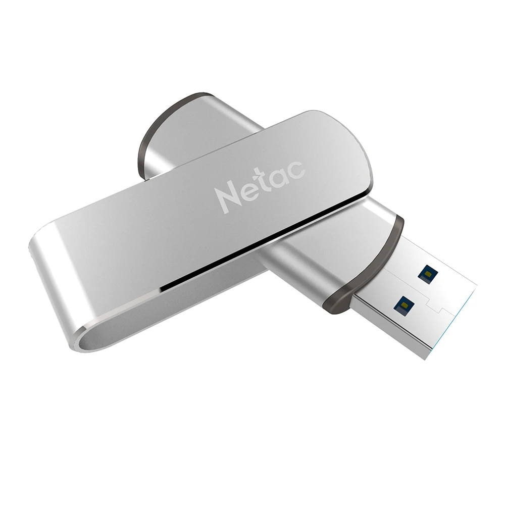 Netac USB3.0 U диск 16 ГБ 32 ГБ 64 ГБ 128 ГБ USB флэш-накопитель U388 высокоскоростной Накопитель Памяти 360 Поворот металла шифрование автомобиля U диск - Цвет: Белый
