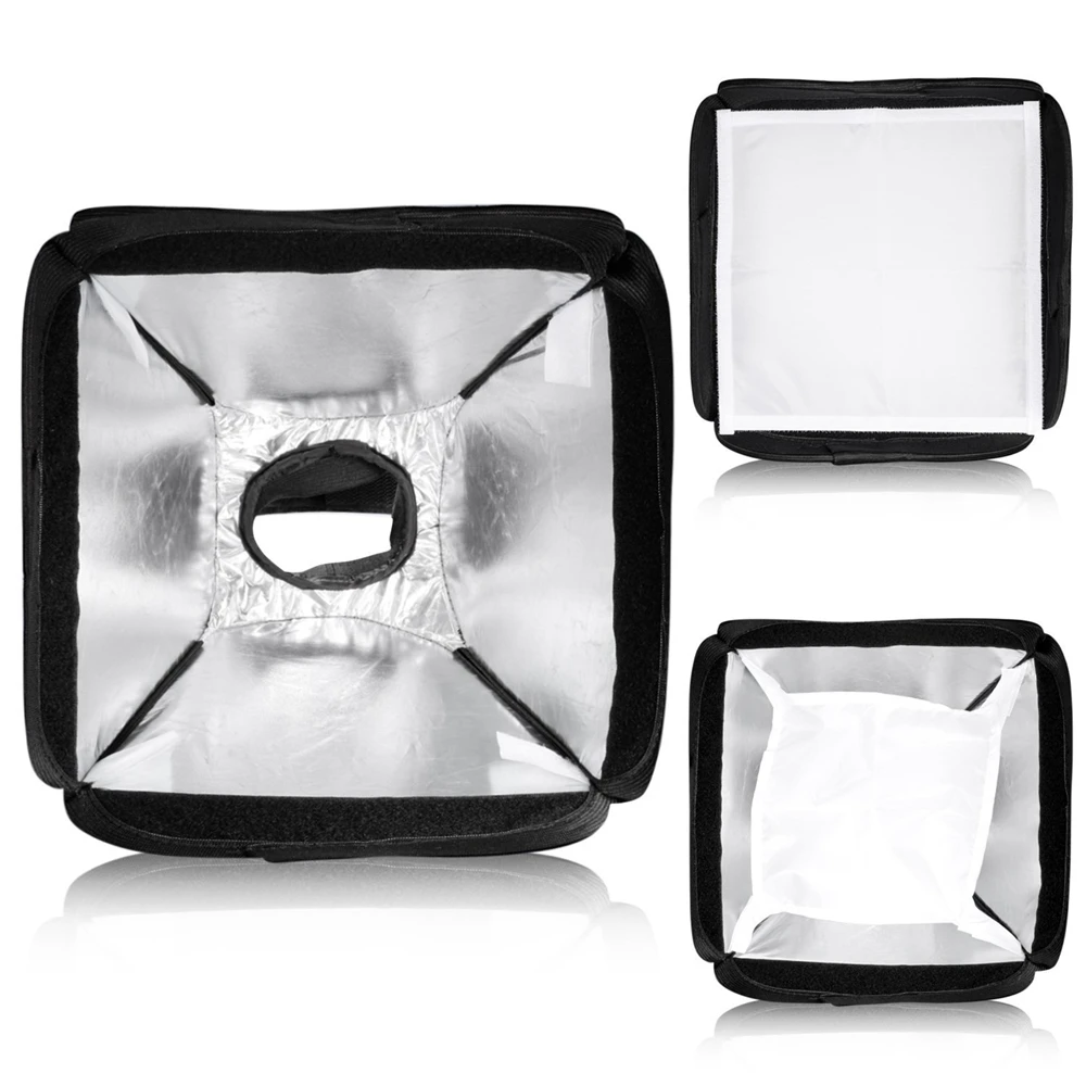 580EX 430EX 600EX Canon Nikon Pentax Camera Studio Light Accessory 23cmx23cm Universal Portable Flash Softbox Diffuser
