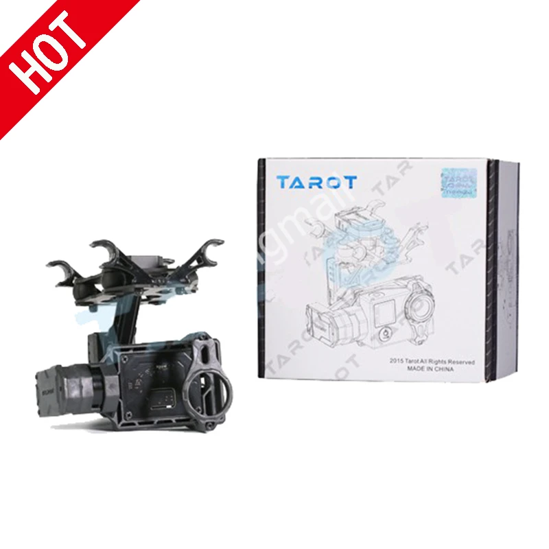 Tarot T2 2D 2 осевой бесщеточный карданный подвес для Gopro Hero 4/3 +/3 TL2D01 DIY Drone