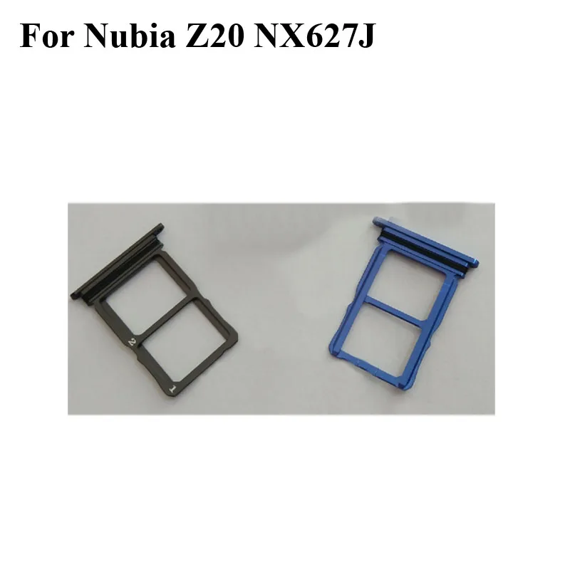 2 шт. Протестировано хорошо для ZTE Nubia Z20 NX627J SD лоток Sim держатель карт Слот 100%