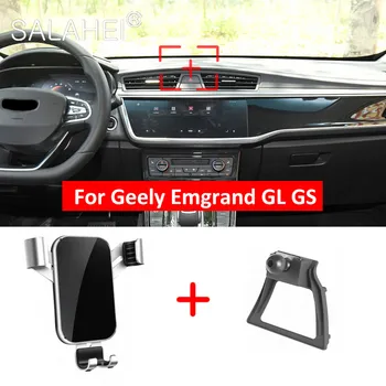 

Adjustable Car Mobile Phone Holder GPS Air Vent Mount For Geely Emgrand GL GS Cell Phone Holder Stand Cover Accessories