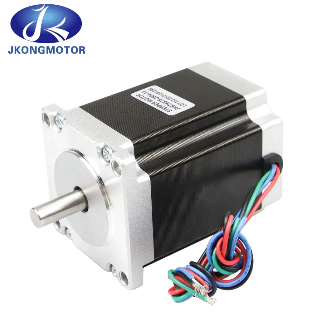 Jkongmotor NEMA 23 CNC Stepper motor 57x76mm 2.8A 1.8N.m D=8mm