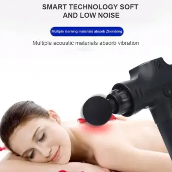 

Crossfit Low Back Pain Massage Body Muscles Vibrating Therapy Device Knees 2500mah Multicolor 10 Files Yoga Sports