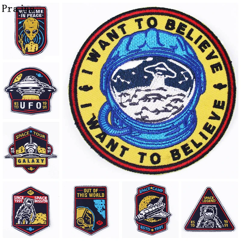 APOLLO 11 Iron On Patch Embroidered Applique Sewing Label punk biker Patches