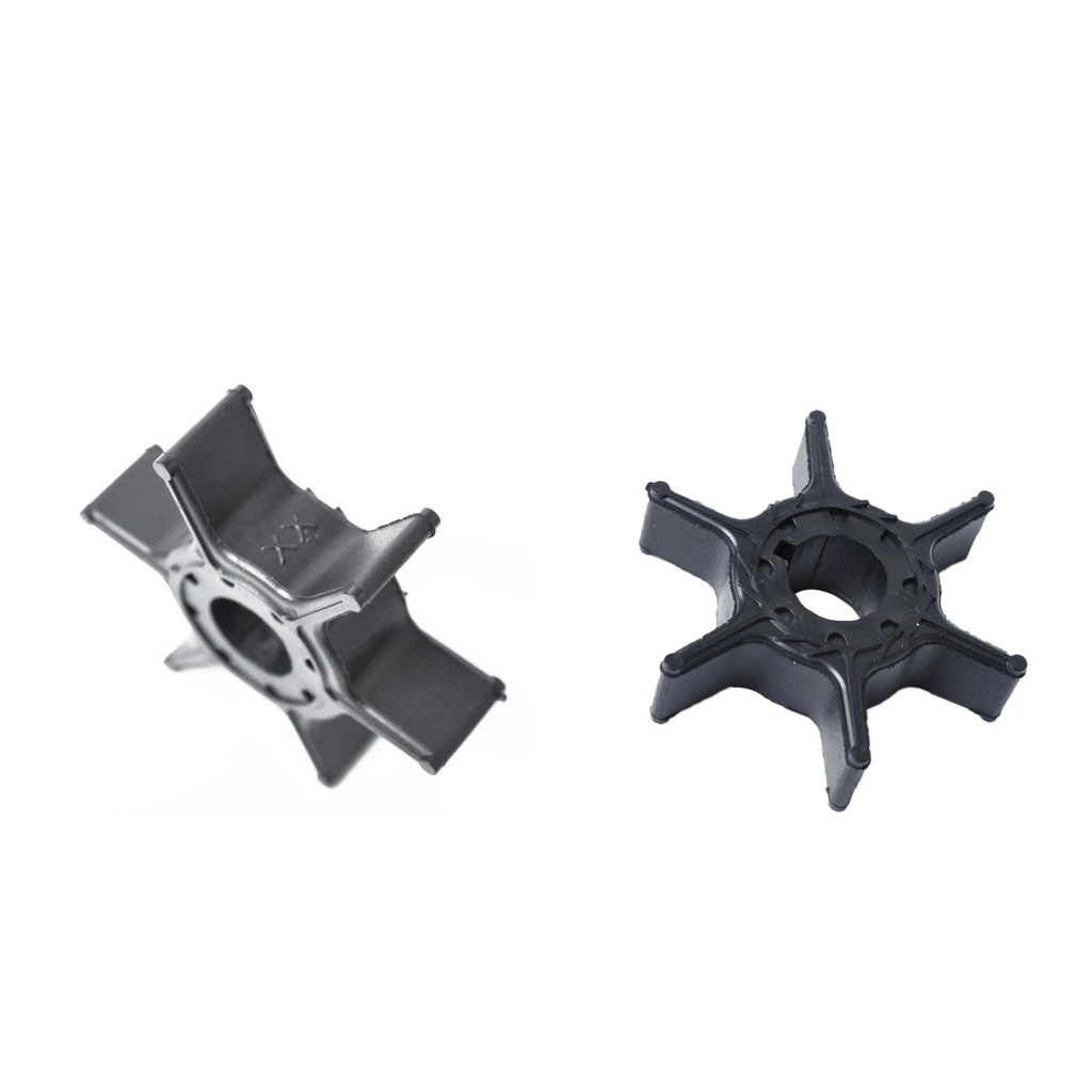 2PCS Water Pump Impeller For YAMAHA 63V-44352-01-00 2/4Stroke 8/9.9/15/20hp