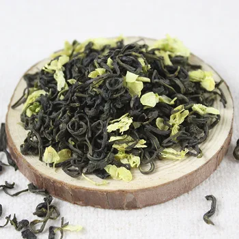 

2020Yr Green Tea Chinese Jasmine Flower Maofeng Tea Real Organic New Early Spring Maofeng Jasmine Tea for Weight Loss Tea