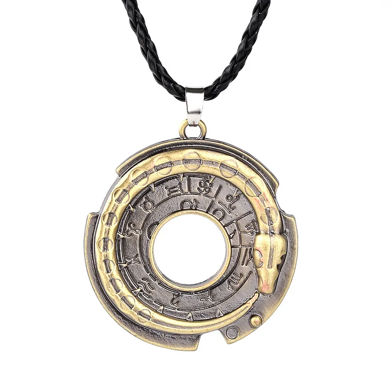 

2020 Stainless Steel Star Wars Necklace 2018 New Popular Hollow Star Wars Galactic Empire Rope Chain Statement Necklace