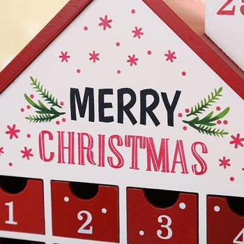 

Christmas Advent Calendar Xmas Table Advent Calendar 24 Day Drawers