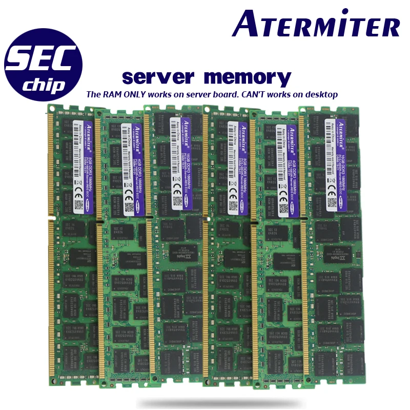 Atermiter X79 X79G материнская плата LGA2011 Mini ATX combos E5 2630 V2 cpu 4 шт x 8 ГБ = 32 DDR3 ram 1600 МГц PC3