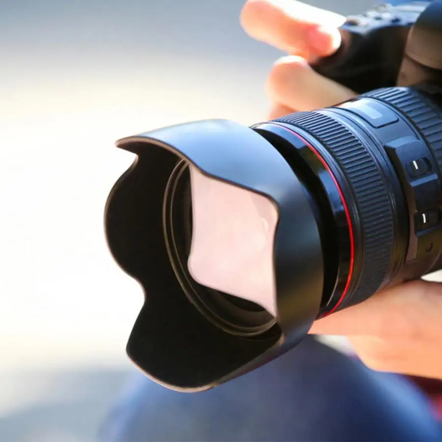 Новая HB-34 бленда для объектива камеры для Nikon AF-S DX 55-200 мм F/4-5,6G ED. Объектив 85 мм F/3,5G