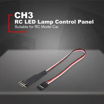 

LED Lamp Light Control Switch Panel System Turn On/Off 3CH for RC Car Vehicle Model Component Spare Parts Accessories