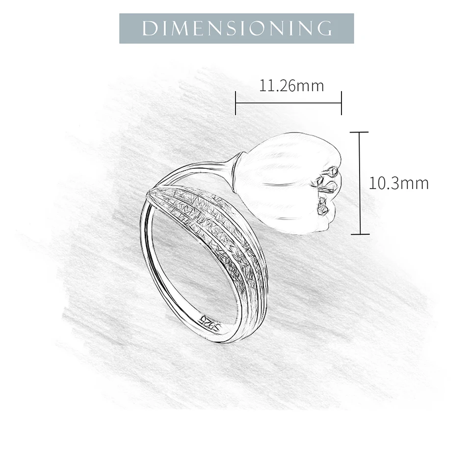 Серебряное женское кольцо с позолотой «Тюльпан»
