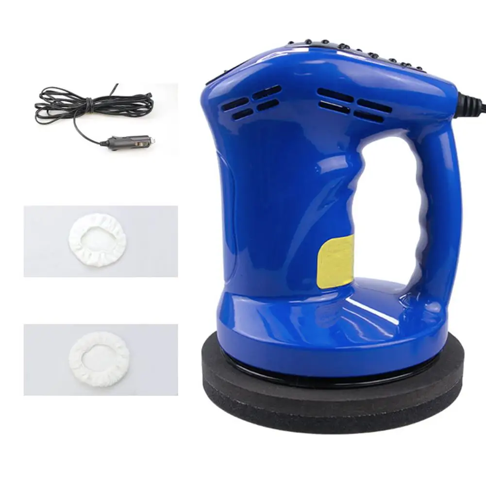 Máquina de Enceramento Polidor de Pintura do Carro Cuidados de Carro Ferramenta de Depilação Ferramenta de Moagem Carro Polimento Elétrica Lixamento Enceramento 12 v Mod. 320319 6 Cheap Esponja p encerar