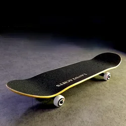 Professional Beginners Skateboard Hardware Double Rocker Wear Resistant Skateboard for Adults Lija Skate Sports Equipment