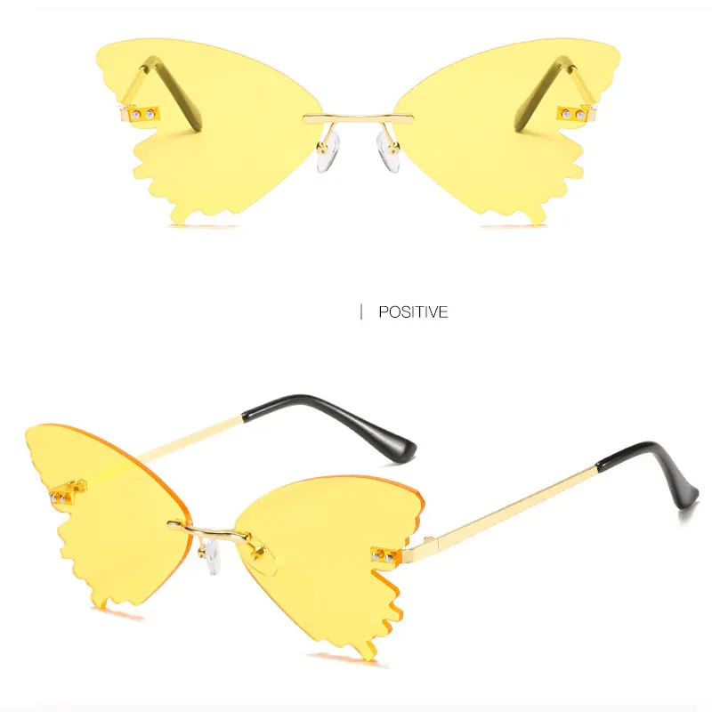 2022 New Arrival Fashion Brand Vintage Sunglasses Women Metal Frame Butterfly Sun Glasses For Female Shades Eyewear UV400 purple sunglasses