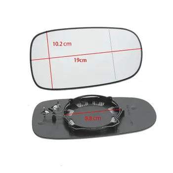 

Hot Right Left Passenger Side Wing Mirror Glass Heated Electric For SAAB 9-3 93 2003-2010 9-5 2003-2008 Replacement Parts Access