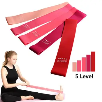 

Gradient Latex Elastic Pull Ring Training Fitness Yoga Itness Resistance Band Squat Uplift Hip Stretch Band