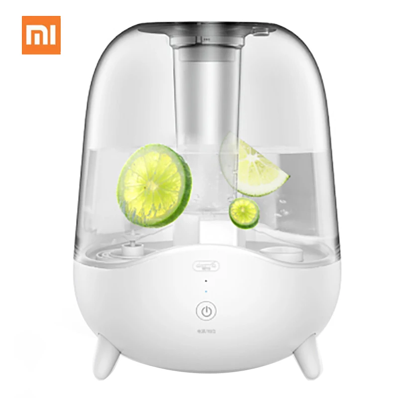 Xiaomi 5L увлажнитель воздуха бытовой бесшумный мини Ароматерапия Увлажнение прозрачный резервуар для воды офис спальня увлажнение