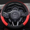 DERMAY PU Leather Car Steering Wheel Cover for CX-3 CX-4 CX-5 CX-7 CX-9 Mazda 3 Axela 6 Gh Gj Demio Anti-Slip Funda Volante ► Photo 2/6