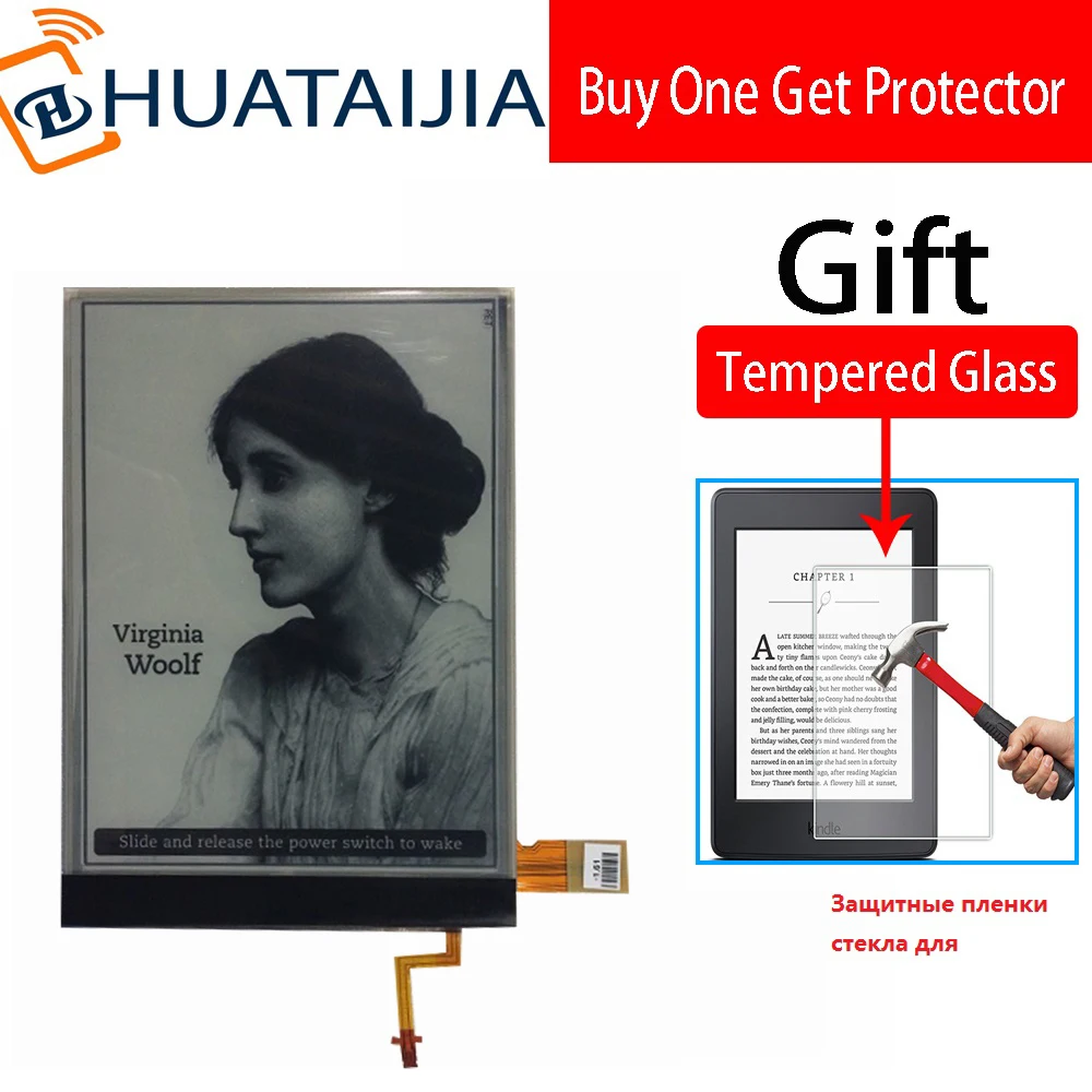 6 дюймовый ЖК дисплей для Qumo Libro Lux II экран Barnes & Noble Nook 3 E Ink Электронная книга kiano booky