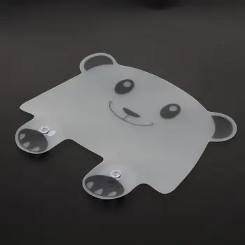 

Panda Shape Sink Water Splash Pool Impermeable Baffle Plate Gadget Suction Cups Rack Kitchen Accessories Plastic Shelf