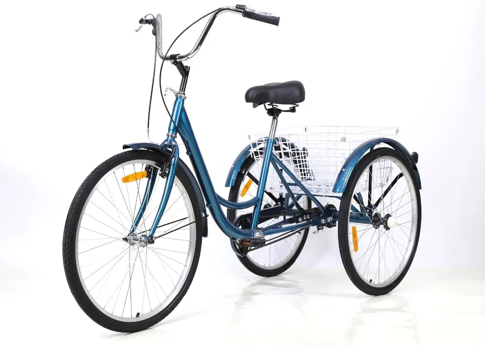 20/24 / 26inch tricycle outdoor riding Pedicab shopping tricycle touring bike