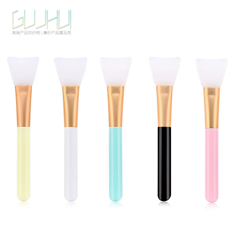 

Single Cosmetic Brush Silicone Mask Brush Base Brush Cream Cosmetic Tool GUJHUI